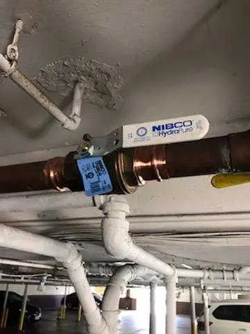Copper pipe repair and valve work for Backflow Testing in Des Moines
